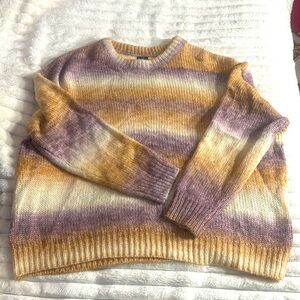 Windsor sweater burgundy mostaza